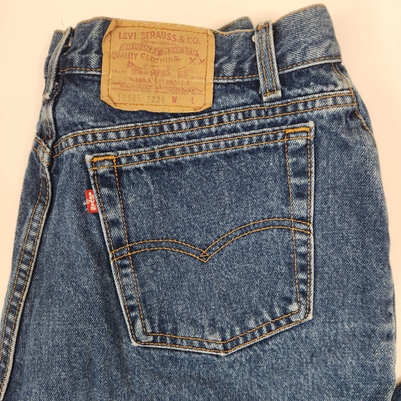 Levi's Vintage 80s American Made Womens 505 XX Straight Leg 5 Pocket Jeans 18 - Picture 7 of 11